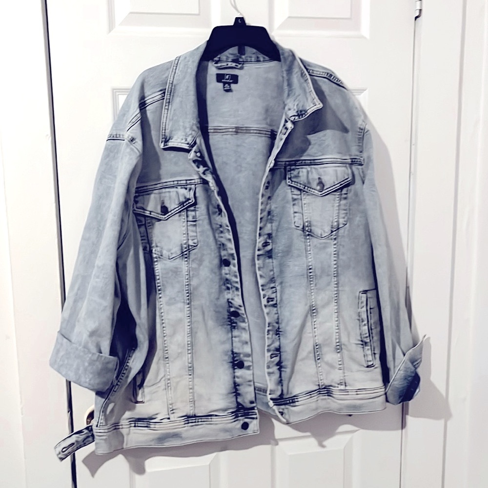 Never Worn Jean Jacket 3X (54-56)